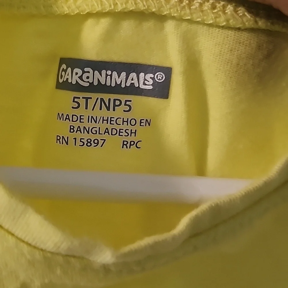 Girls Garanimals Tops Size 5T Bundle Of 2 - Picture 6 of 9